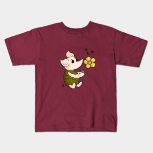 Piglet from Winnie the Pooh Kids T-Shirt